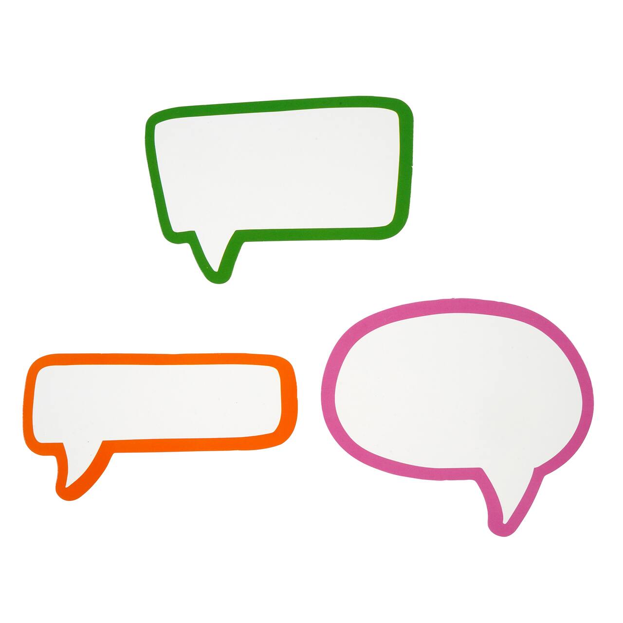B2C™ Mini Die Cut Speech Bubble Accents, 24ct.